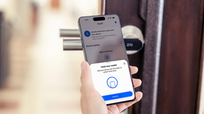 La app My2N ahora también desbloquea las cerraduras electrónicas 2N Fortis